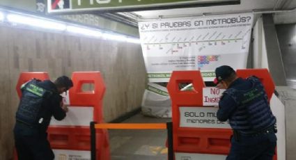 Metro CDMX: se desprende plafón en estación Balderas