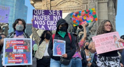 Feminicidio de Sofía Morales: Marchan en Reforma para exigir justicia