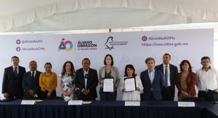 IECM y Álvaro Obregón firman convenio para promover educación cívica