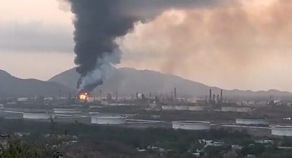 Se reactiva incendio en refinería de Pemex en Salina Cruz