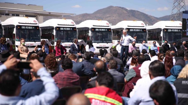 Edomex: ponen en marcha 40 nuevas unidades para la línea 4 del Mexibús