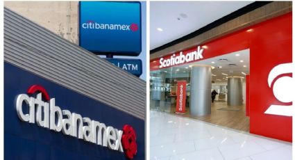 Citibanamex y Scotiabank  'tropiezan' en plena quincena: usuarios reportan fallas