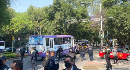 Choque con Metrobús: Suspenden 30 días a empresa del camión; habrá RTP en Reforma