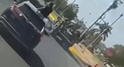 (VIDEO) Persecución a militares: exhiben asedio a convoy de las Fuerzas Armadas en Michoacán