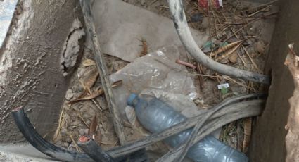 Detienen a sujetos causando daños en bomba del SIMAS