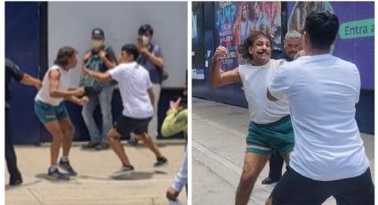 (VIDEO) ¡Con todo y jalón de pelo! Profesor y alumno de IPN Zacatenco protagonizan pelea