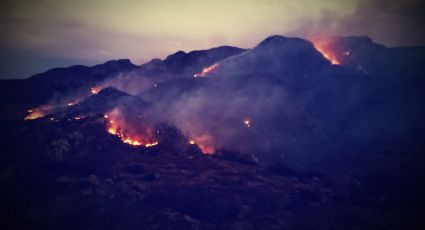 Fuerte incendio en municipio de San Bernardo