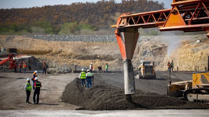 Construcción de Presa Libertad en Nuevo León registra avance del 35%