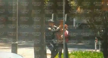 (VIDEO) Detienen al hombre que golpeó a un menor en taquería de CDMX