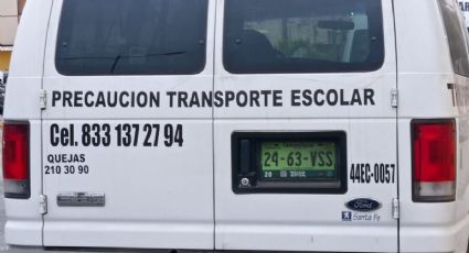 Padres de familia hacen competencia desleal a transporte escolar.