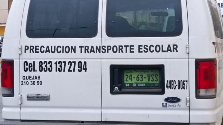 Padres de familia hacen competencia desleal a transporte escolar.