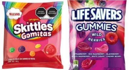 ¡Ojo con tus dulces! Cofepris alerta por metal en lotes de Skittles y Life Savers