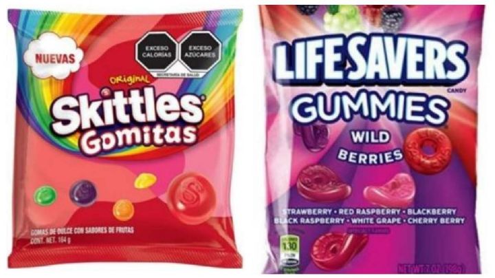 ¡Ojo con tus dulces! Cofepris alerta por metal en lotes de Skittles y Life Savers