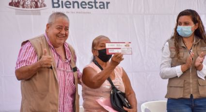 Entrega de tarjetas del Banco del Bienestar