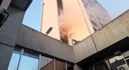 Se registran dos incendios en Guadalajara, uno de ellos en hospital del IMSS