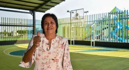 Vecinos de La Lagunilla agraden la remodelación de la Unidad Deportiva