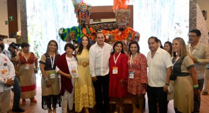 Cuauhtémoc Blanco inaugura stand de Morelos en el Tianguis Turístico