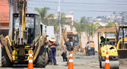 Ayuntamiento de Tijuana realiza obras de bacheo en la Delegación La Presa A.L.R.