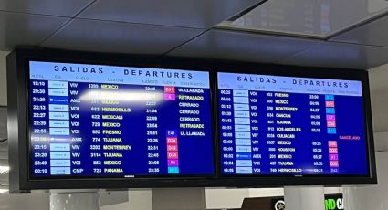 Problemas en el AICM: desvían 4 vuelos a aeropuertos alternos por malas condiciones climáticas