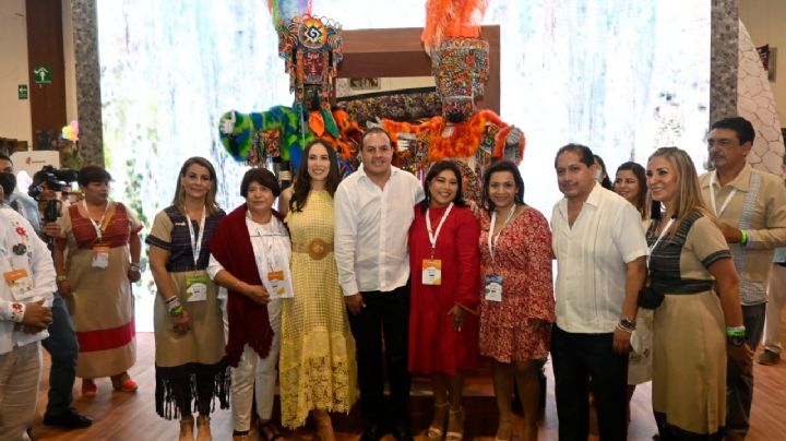 Cuauhtémoc Blanco inaugura stand de Morelos en el Tianguis Turístico