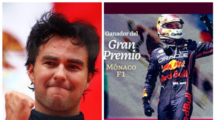 Gobierno confunde a 'Checo' Perez con Verstappen… borra tuit y corrige