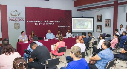 Realizan conferencia para concientizar sobre las consecuencias del maltrato infantil