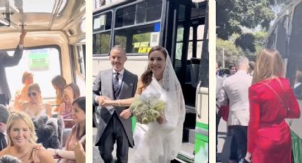 ¡Súbale, súbale! 'Tunden' a pareja por contratar microbuses para su boda