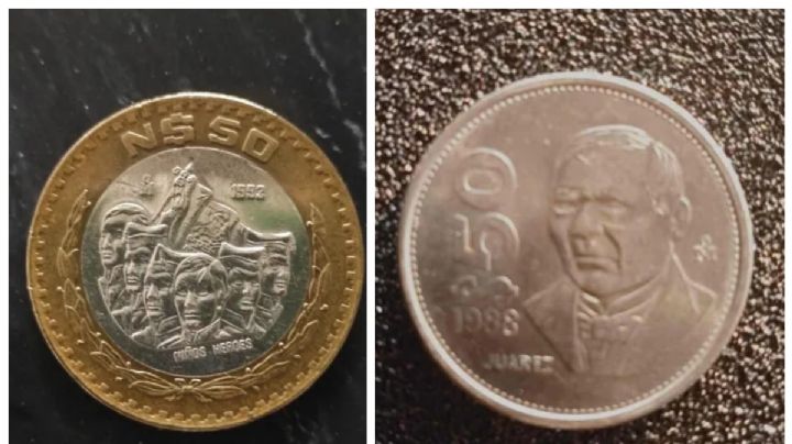 ¿Te hace falta 'lana'? Estas monedas antiguas de 50 pesos se venden hasta en 70 mil