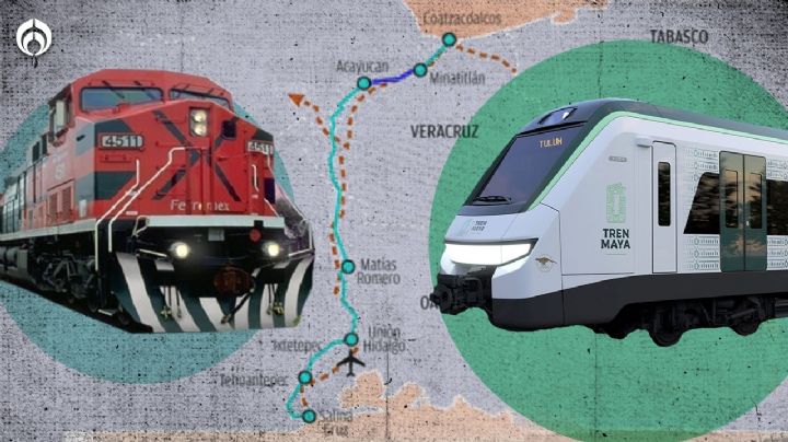 Tren Maya tendrá vecino: Será el Tren Transístmico: ¿Por dónde pasará?