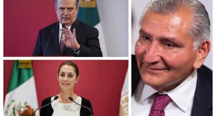 Encuesta: Ebrard y Sheinbaum lideran en Morena para 2024; Adán Augusto se 'asoma'