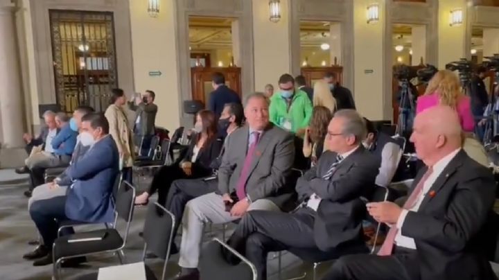 (VIDEOS) 'Casa llena' en Palacio Nacional: empresarios acuden por plan contra inflación