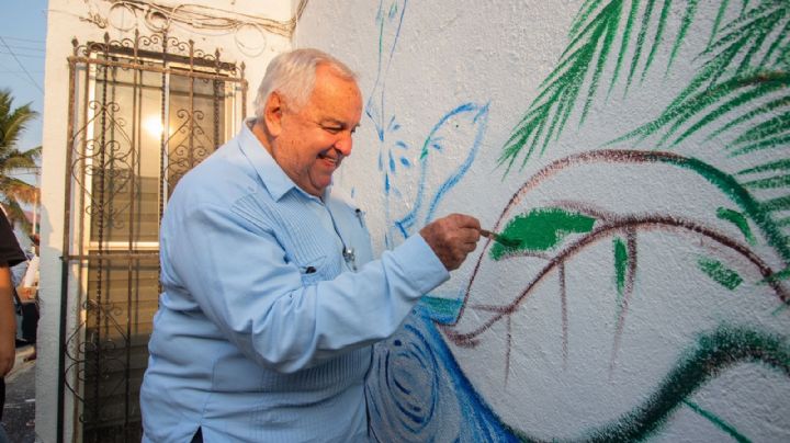 Inauguran pinta de mural en el fraccionamiento Los Laureles