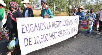 Llega a Guadalajara caminata wixárika, van rumbo a Palacio Nacional