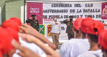 Toman Protesta de Bandera conscriptos clase 2003, remisos y mujeres voluntarias