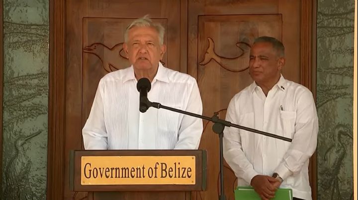 AMLO anuncia suspensión de aranceles en Belice