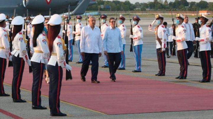 Histórica visita de AMLO a Cuba: El presidente arriba a la Isla y esta es su agenda