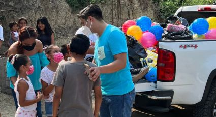 Le llevan alegría a niñas y niños en colonia Montecristo: AC Juan Manuel Alonso