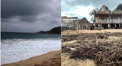 Huracán Agatha: así devastó Mazunte y otras playas de Oaxaca (FOTOS)