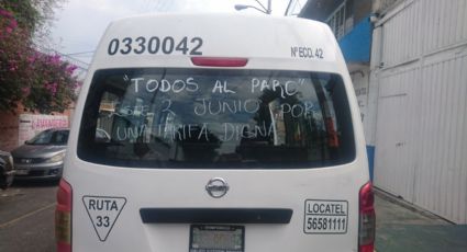 ¡Ojo! Megabloqueo en CDMX: Transportistas de 'micros' alistan paro y caos este jueves