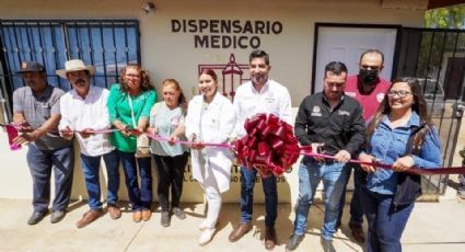 Inaugura presidente municipal dispensario médico en Ejido Uruapan