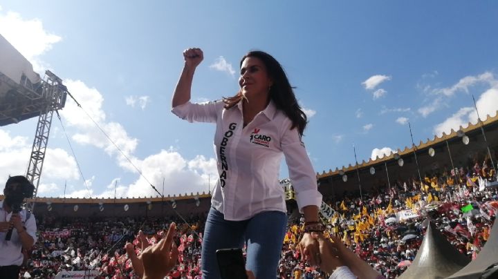 Elecciones 2022: PRI cierra campaña en Hidalgo con la candidata Carolina Viggiano