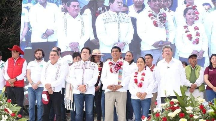 ¡La 4T llegó a Oaxaca! Asegura el Diputado Federal tabasqueño Óscar Cantón