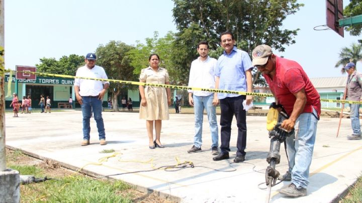 Invierten en más infraestructura para escuelas de Martínez de la Torre