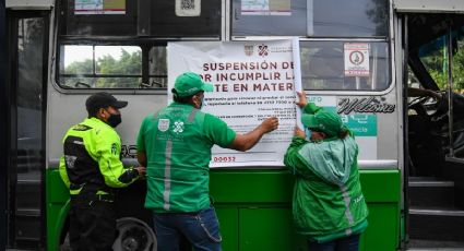 Transporte público en CDMX: Van 30 camiones suspendidos tras aumento a tarifa