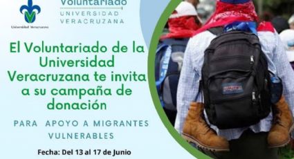 Voluntariado de la UV instala acopio para migrantes en vulnerabilidad