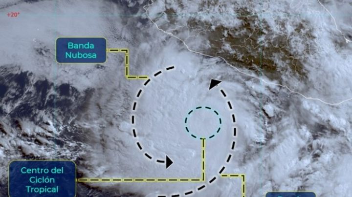 'Blas' se pone 'bravo': se convierte en huracán categoría 1 frente a Colima