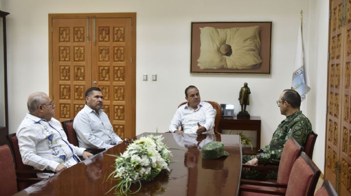 Cuauhtémoc Blanco y 24/a Zona Militar trabajan por la seguridad de Morelos