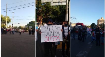 MIN X MIN Megabloqueo en CDMX: transportistas protestan por aumento de tarifas