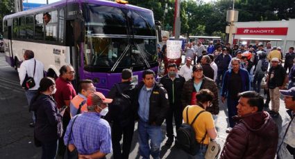 Transportistas no cumplen normas, dice Sheinbaum; rechaza aumento