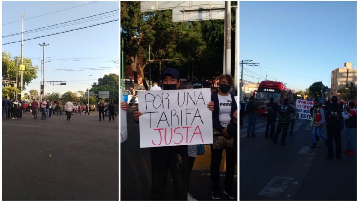 MIN X MIN Megabloqueo en CDMX: transportistas protestan por aumento de tarifas